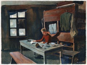 Gevangenenkamp in Duitsland door Unknown